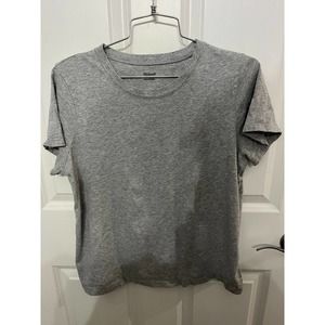 Madewell Size Large Grey T Shirt